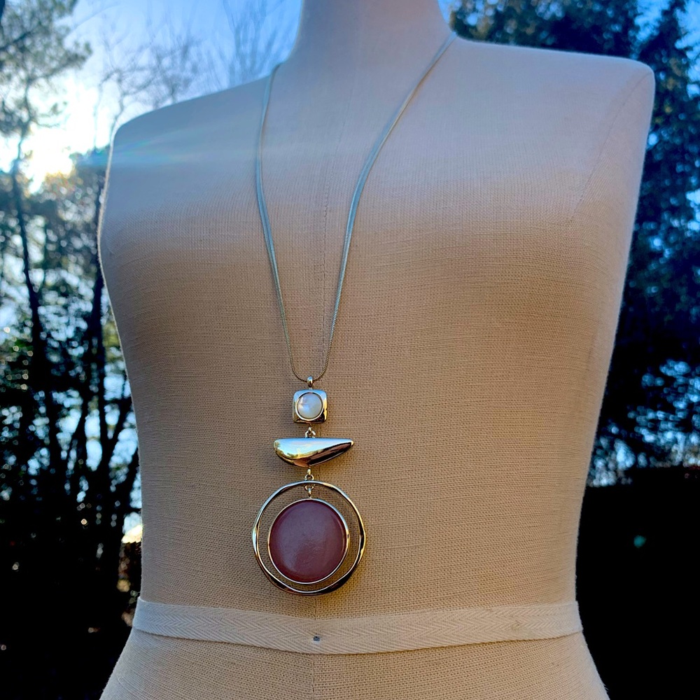 Stone Pendant Necklace